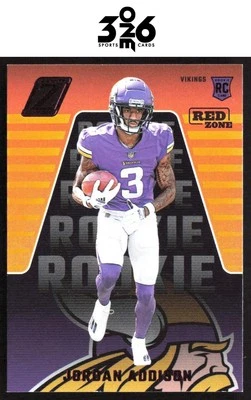 Jordan Addison 2023 Panini Zenith Red Zone Rookie #157 - Image 1 of 2