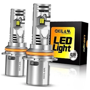 Upgraded 9004 LED Bulbs, 20000 Lumens 600% Super Brighter HB1 Led Bulbs, Ture - Picture 1 of 7