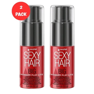 Polvo para cabello grande sexy Play Lite polvo suave voluminizador y texturizante - Paquete de 2 Foto 1 de 2
