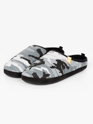 Crosshatch - Men's 'PADFOOT' Slippers - Black Camo - Image 1 of 3