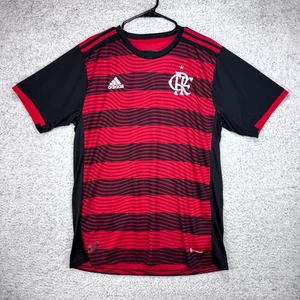 Adidas Flamengo 2022-2023 Home Jersey Black & Red Men's Size 2XL - Picture 1 of 10