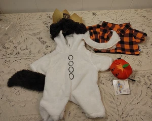 Build A Bear Where The Wild Things Are Max Wolf Kostüm orange Büffel Karo Set - Bild 1 von 10