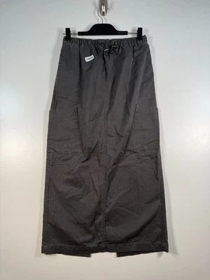 Maxi Falda Carga BDG Mujer Bolsillos Cintura Elástica Verde Talla Pequeña 14.5x35 Foto 1 de 4