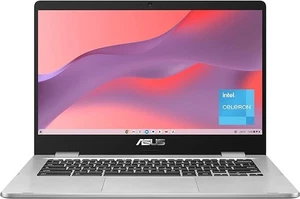 ASUS C424MA-AS48F Chromebook C424 14.0" FHD Intel Dual Core 4GB 128GB - Silver - Picture 1 of 4