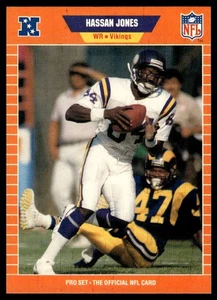 1989 Pro Set Hassan Jones Rookie Minnesota Vikings #230 - Picture 1 of 2