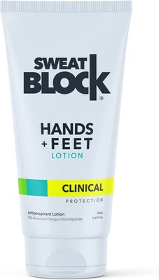 Antiperspirant Lotion for Sweaty Hands & Feet, anti Sweat Lotion Hyperhidrosis T - image 1 of 4