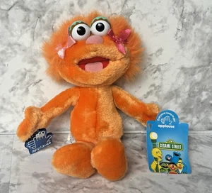 Peluche de colección Applause Sesame Street 9" ZOE Orange Monster 1995 Jim Henson - Imagen 1 de 24