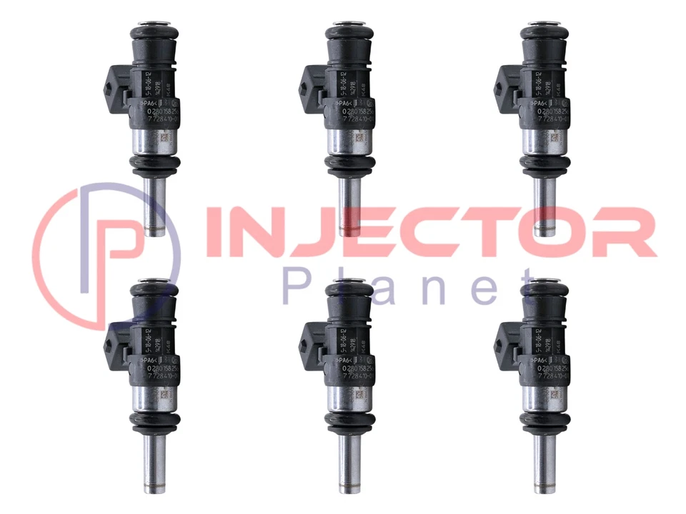 Комплект из 6 инжекторов Bosch 0280158256 2013-2016 BMW K1600GTL эксклюзивный 13617728410 - Изображение 1 из 4