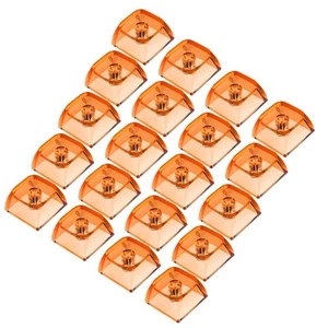 Transparents PC Blank Keycaps Set for MX Switches Gaming Keyboards for Game Love - Picture 1 of 13