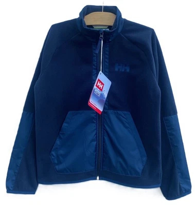 Helly Hansen Boys Navy BLUE Fleece Jacket $65, Size: 8 - Image 1 of 4
