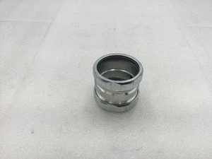 Bridgeport 265-US 2" Steel EMT Concrete Tight Compression Coupling - Picture 1 of 7