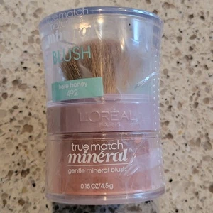 1 L'Oréal Paris True Match Bare Honey 492 Gentle Mineral Powder Blush✨️NEW✨️ - Picture 1 of 6
