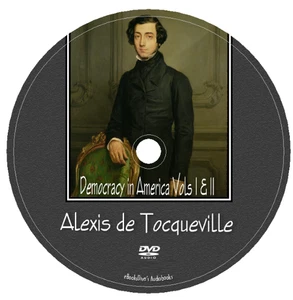 Democracy in America Vol I&II Alexis de Tocqueville Audiobooks in 1 MP3 DVD - Picture 1 of 1