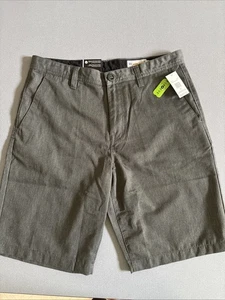 Volcom Men's Frickin' Chino Shorts, Size 33 Gray NWT - Picture 1 of 6