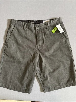 Volcom Men's Frickin' Chino Shorts, Size 33 Gray NWT - Image 1 of 4