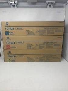 Konica Minolta TN314 Color Set NEW OEM CMY toners C353 A0D7331 A0D7431 A0D7231 - Bild 1 von 6