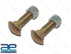 Pair Elements Front Support Bolt With Nyloc Nut For Ford 3600 Tractor S2u