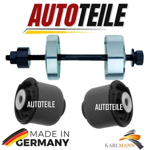 FOR FORD FIESTA MK7 2008- REAR AXLE TRAILING ARM BUSHES WITH TOOL - Picture 1 of 3