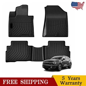 Floor Mat Liners All Weather Waterproof Rubber For Kia Sportage 2023-2024 hybrid - Bild 1 von 7