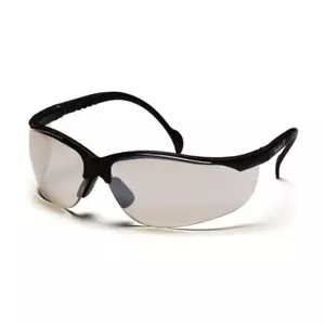 Pyramex SB1880ST Indoor/Outdoor Mirror Anti-Fog Lens with Black Frame - Picture 1 of 5