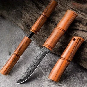 Mini Knife Stainless Steel Portable Pocket Knife Camping Knife Kitchen Knife - Picture 1 of 8