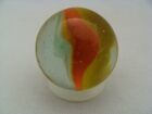 Contemporary 1 1/16 Inch Multicolored Cats Eye Shooter Art Glass Marble