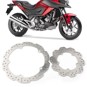 Front&Rear Wheel Disc Brake Rotor Fit HONDA NC750X NC750S NC700S NC700X NC700D - Picture 1 of 7