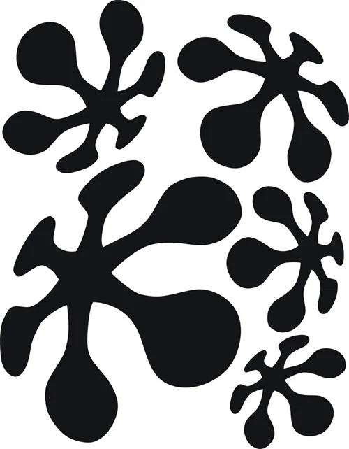 A4 Stencil Laser Schablone Muster - Bild 1 von 1