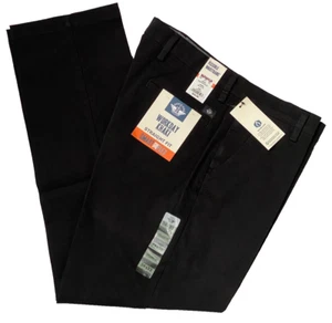 Men's Dockers Workday Khaki Straight Fit Smart 360 Flex 34x32 Black - NWT! - Picture 1 of 6