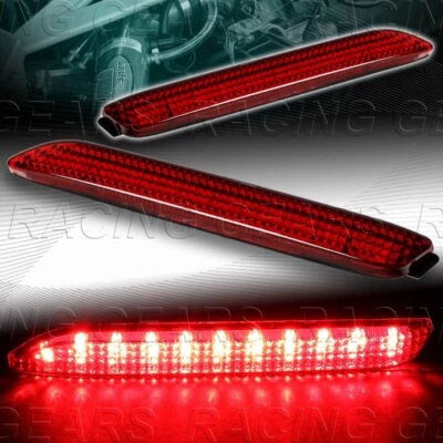 LENTE ROJA LED PARACHOQUES TRASERO REFLECTOR LUCES FRENO AJUSTE 09-13 TOYOTA VENZA/MATRIZ Foto 1 de 4