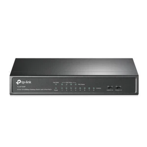 TP-Link 8 ports Fast Ethernet PoE+ commutateur 66 W métal sans ventilateur IPv6 - Photo 1/4