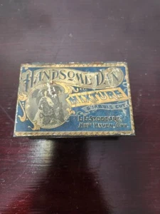 Seltene Hübsche Dan Werbedose um 1900, L.L. Stoddard, New Haven, CT - Bild 1 von 3