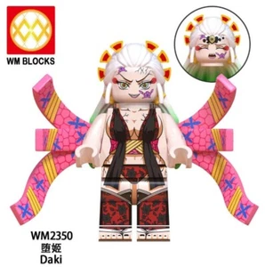 2 inch Custom Demon Slayer Daki Minifigure with Base, New/Mint - Picture 1 of 1