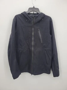 Chaqueta de Éter para Hombres Pequeña 1 Negra con Cremallera Con Capucha Cremallera Prendas exteriores Bolsillos al aire libre - Imagen 1 de 8