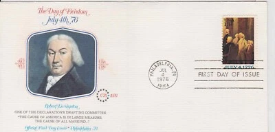 TurtlesTradingPost- Dec of Independence 1976 #1694  Robert Livingston- Fleetwood - Image 1 of 2