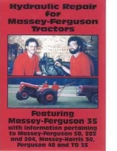 DVD de servicio hidráulico Massey Ferguson MF 35 50 202 204 MF35 MF50 MF202 40 50 - Imagen 1 de 1