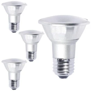 4Pack PAR20 LED Flood Wet Light Bulb, 7W (50W), 4000K, E26 - Picture 1 of 7