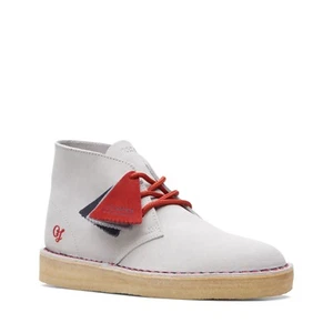 Clarks Originals Para Hombre Desierto Carbón VCY Gris Claro Gamuza 26166525 - Imagen 1 de 7