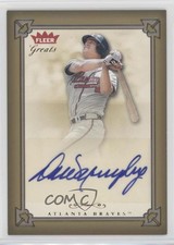 2004 Fleer Greats of the Game Auto Dale Murphy #GBA-DM.2 Auto
