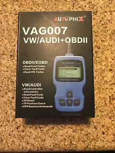 VAG007 VW/AUDI OBDII Scan Support Oil Reset Fast Diagnosis VAG007 Code Reader - Picture 1 of 6