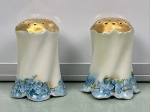 Rosenthal Versailles Baviera fiori blu oro sale e pepe shaker 1800 - Foto 1 di 6