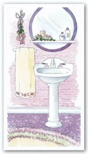 Candlelight and Roses Kim Attwooll Kunstdruck 8x4 - Bild 1 von 1