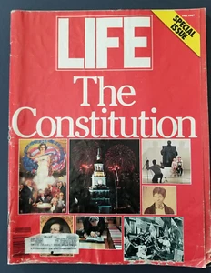 LIFE MAGAZINE Special Issue: The Constitution (Fall 1987 issue) - Imagen 1 de 6