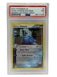 2004 Pokémon EX Team Aqua's Walrein Holo 6/95 PSA 7 NEAR MINT - Picture 1 of 4