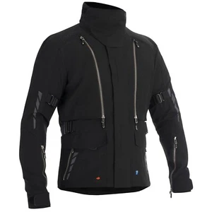 Halvarssons Vinvallen Waterproof Outlast Motorcycle Jacket - Black - Picture 1 of 5