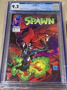 Spawn #1 CGC 9.2 NM- 1st Appearance of Spawn (Al Simmons) WHITE PAGES Image
