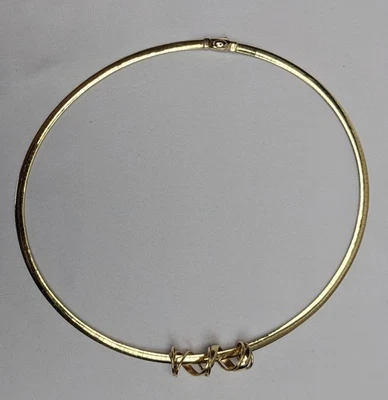 14k Gold Omega Chain Necklace 26.8 Grams Italy ZRW 17" - Image 1 of 4