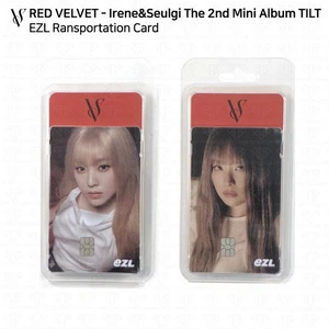 Red Velvet IRENE & SEULGI El 2do Mini Álbum TILT EZL Tarjeta Corea Tarjeta de Tránsito - Imagen 1 de 5