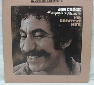 1974 Jim Croce "Photographs & Memories" LP Vinyl Quadraphonic Record CQD-40020 - Picture 1 of 3