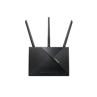 ASUS 4G-AX56 Wireless Router Gigabit Ethernet Dual-band (2.4 GHz / 5 GHz) Black - Image 1 of 4